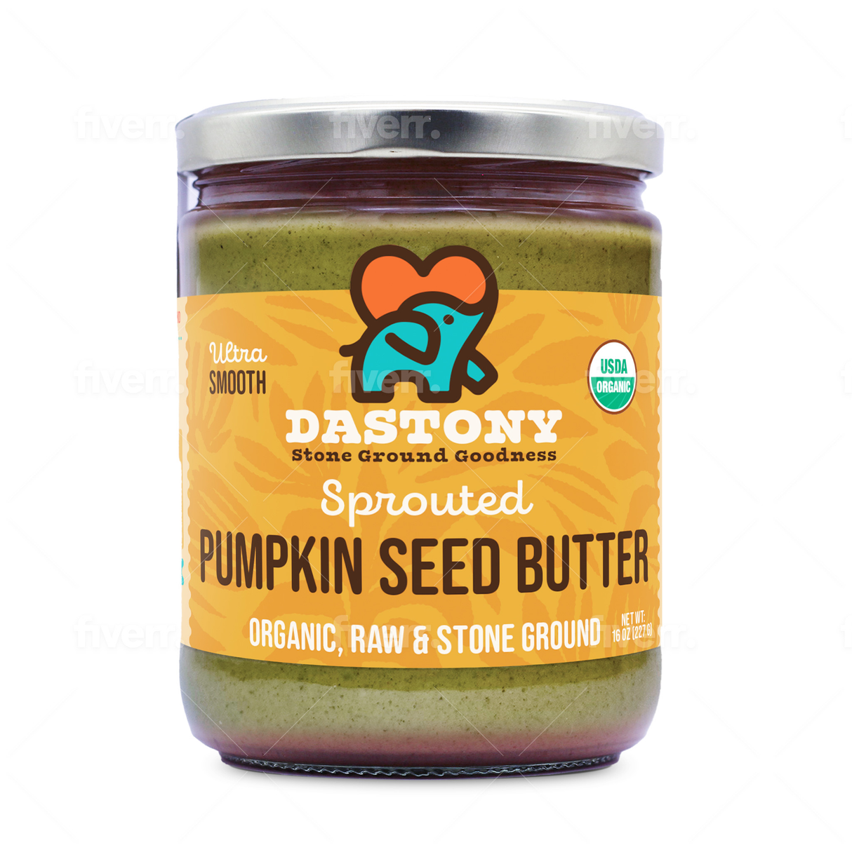 Organic Sprouted Pumpkin Seed Butter, 16oz