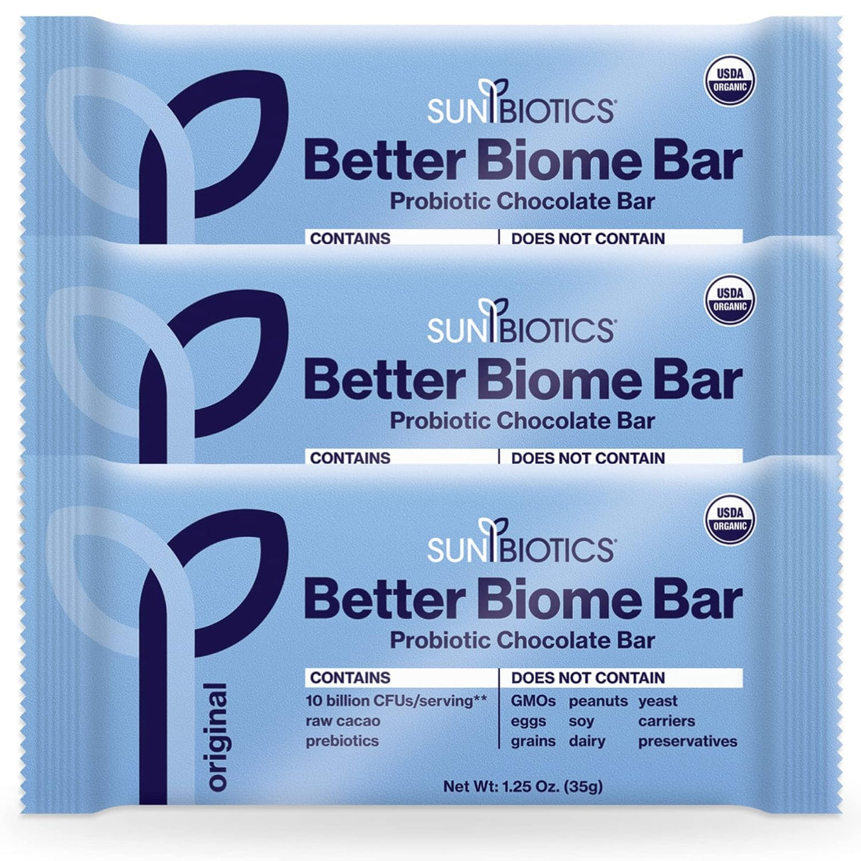 Better Biome Bar - Probiotic Chocolate Bar - Original