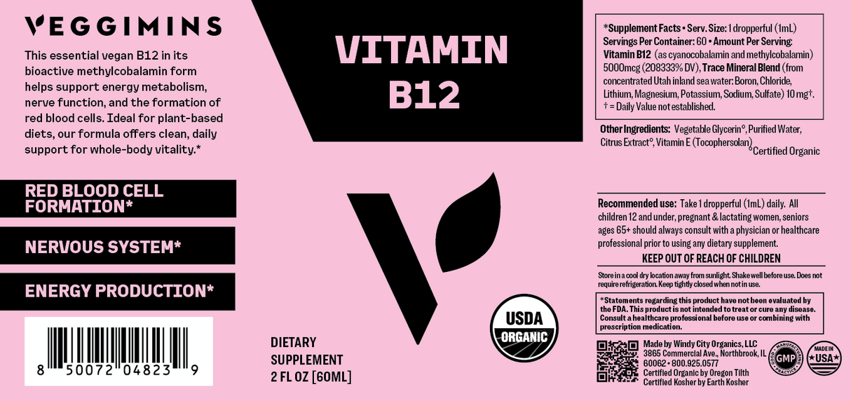 Organic Vitamin B12