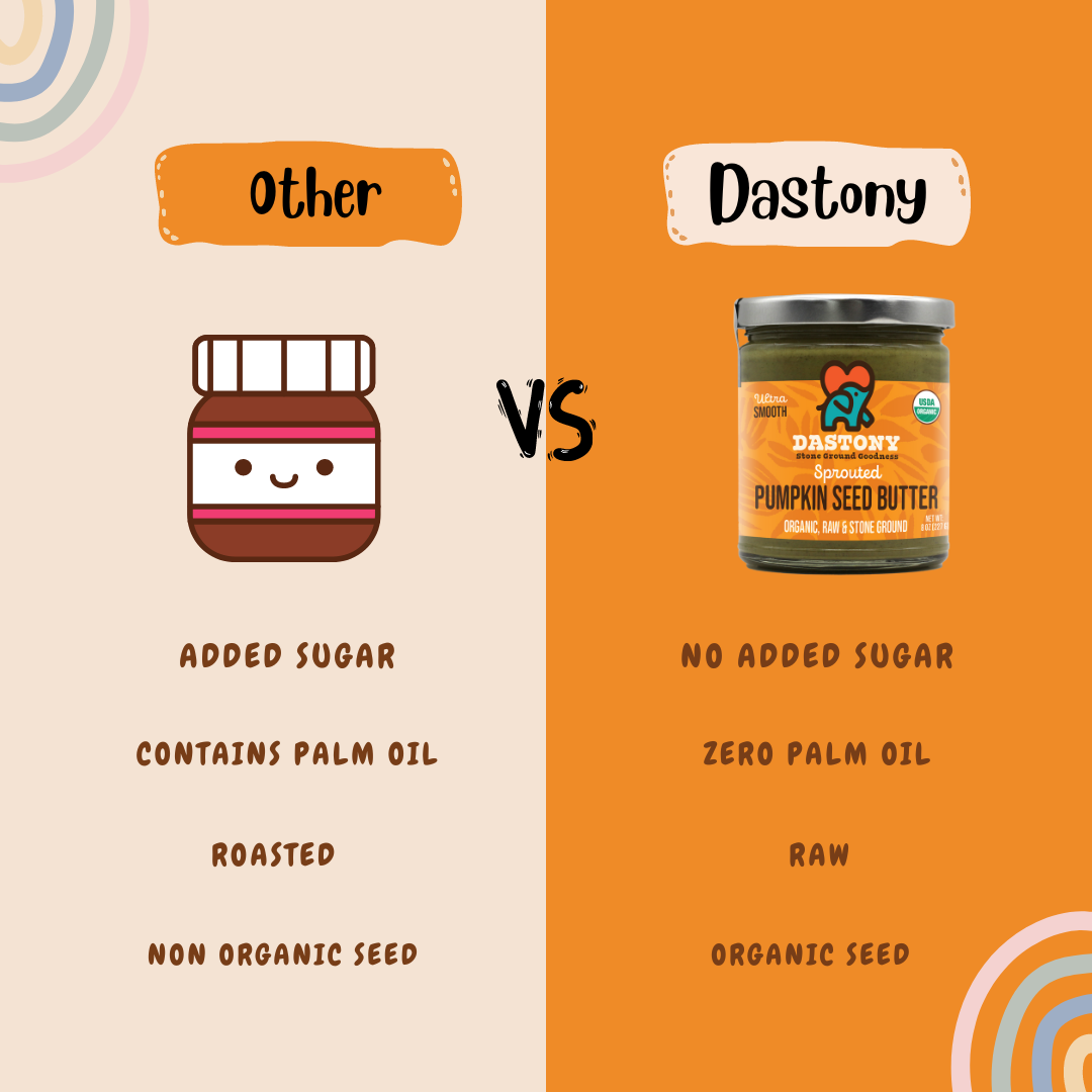 Organic Crunchy Sprouted Pumpkin Seed Butter