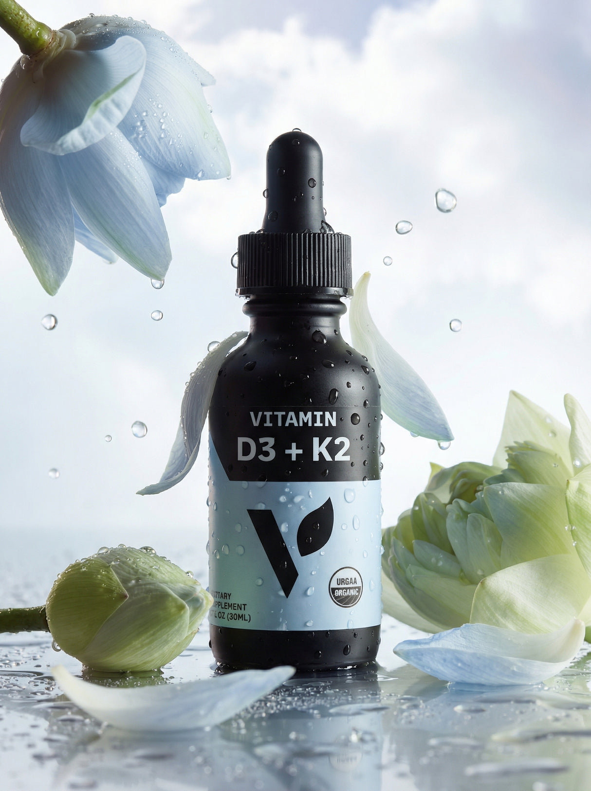 Organic Vitamin D3 + K2