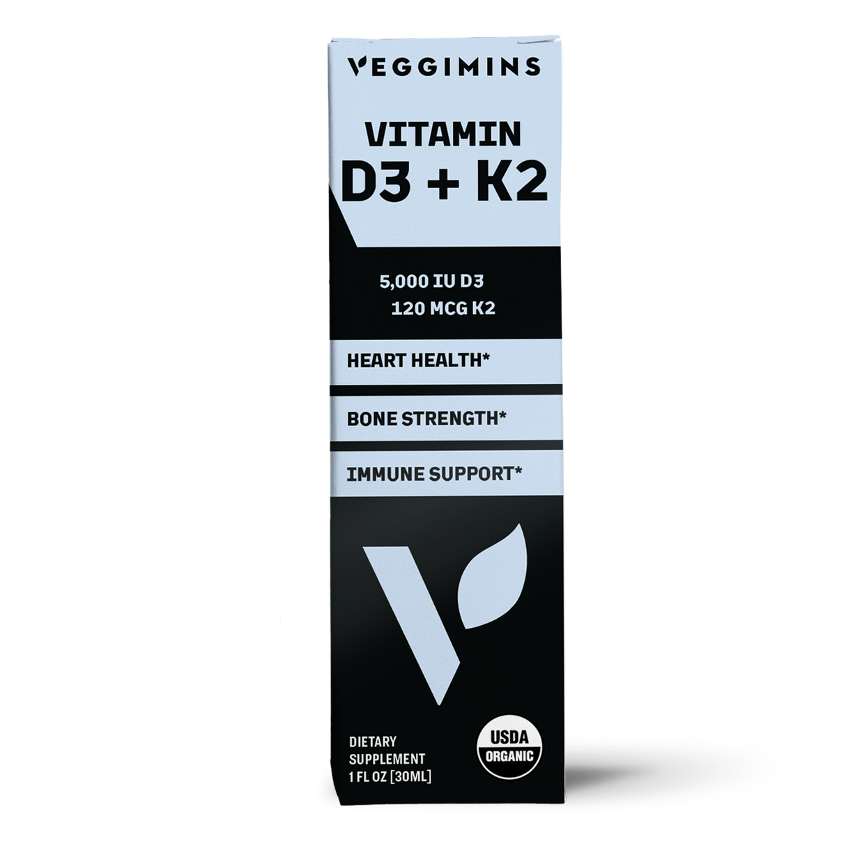 Organic Vitamin D3 + K2