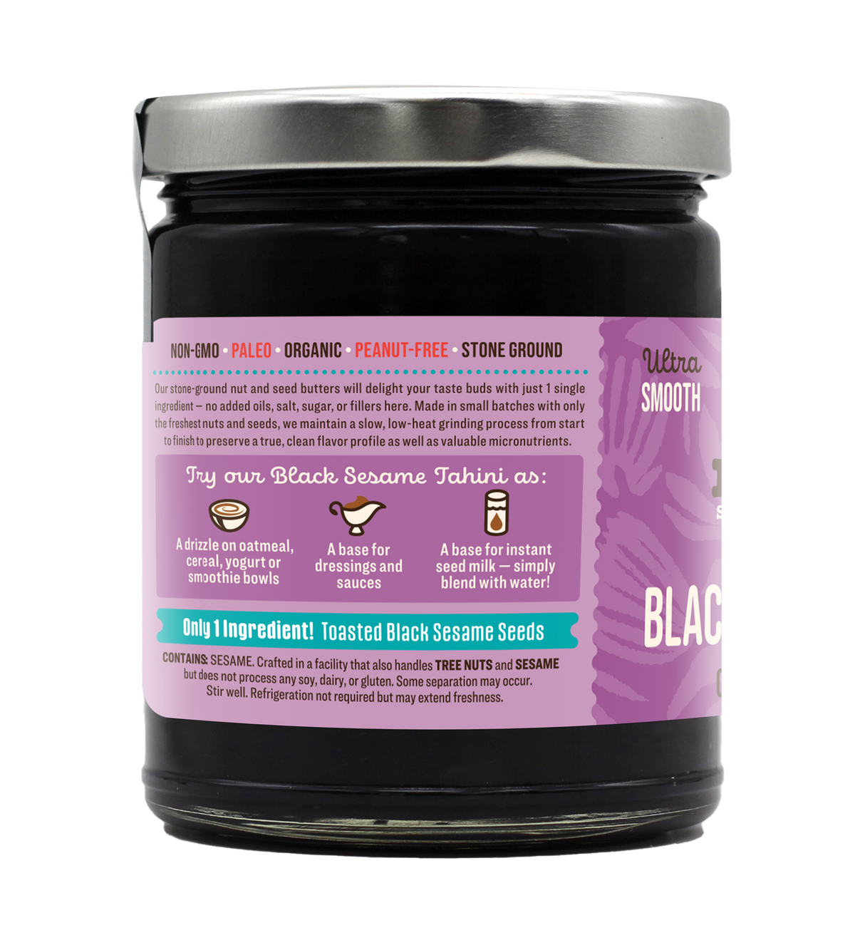 dastony organic black sesame tahini smooth recipes