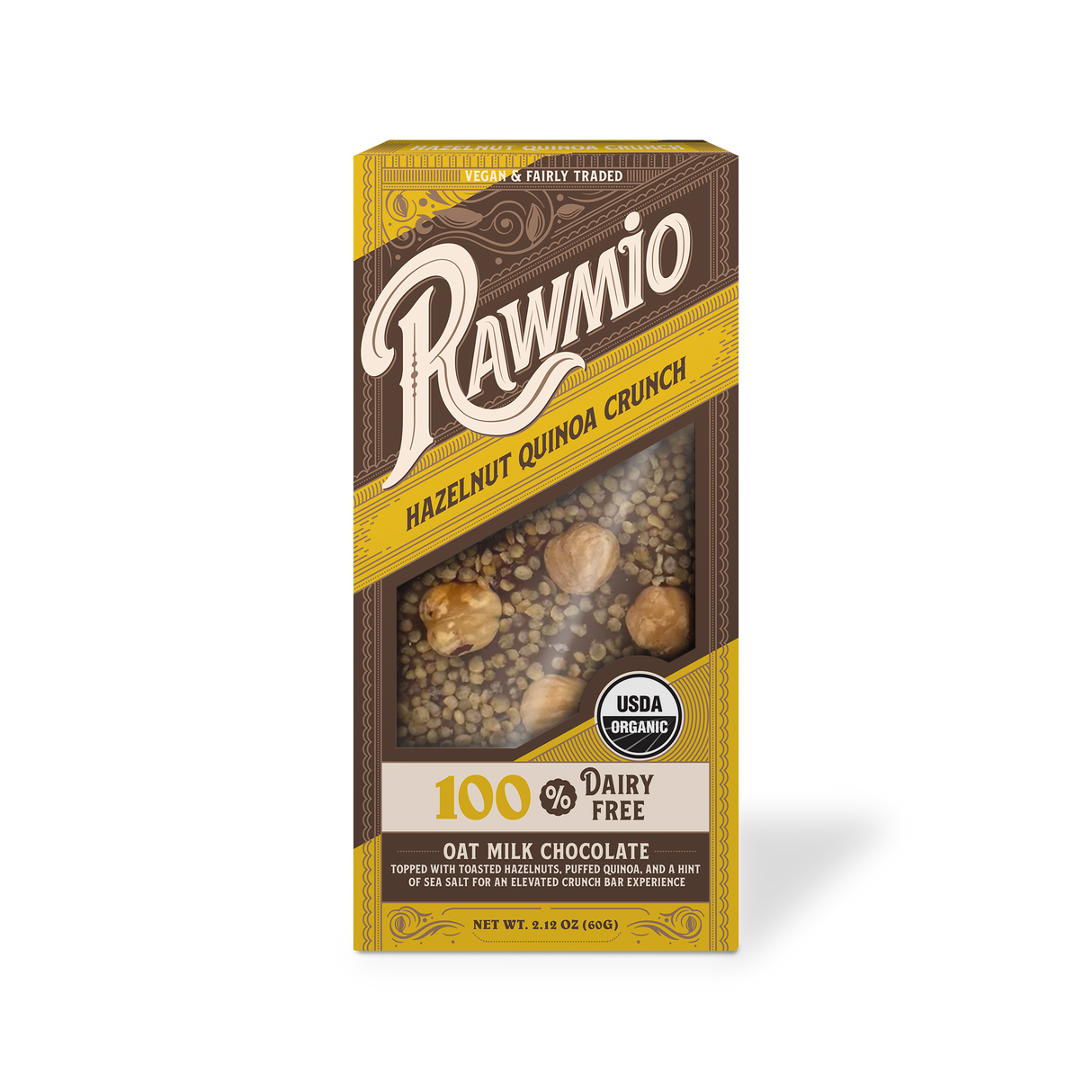 Hazelnut Quinoa Chunch Bark