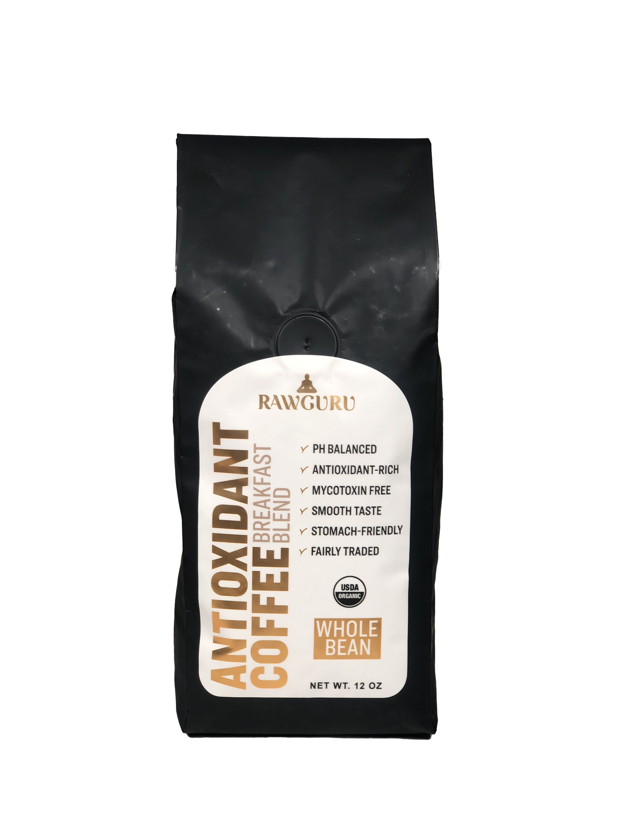 Organic Antioxidant Coffee Breakfast Blend | Whole Bean