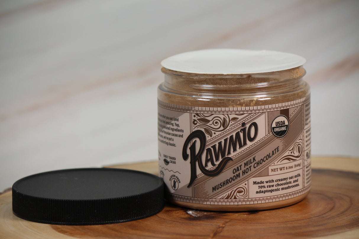 Oat Milk Mushroom Hot Chocolate open box