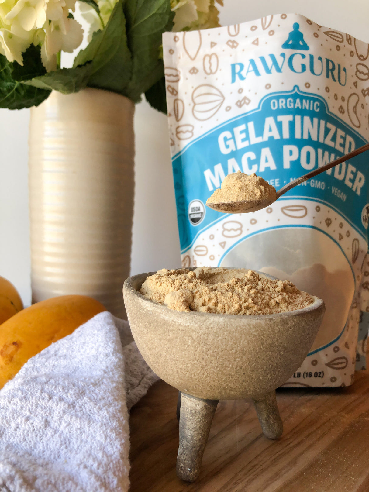 Raw Organic Gelatinized Maca Powder