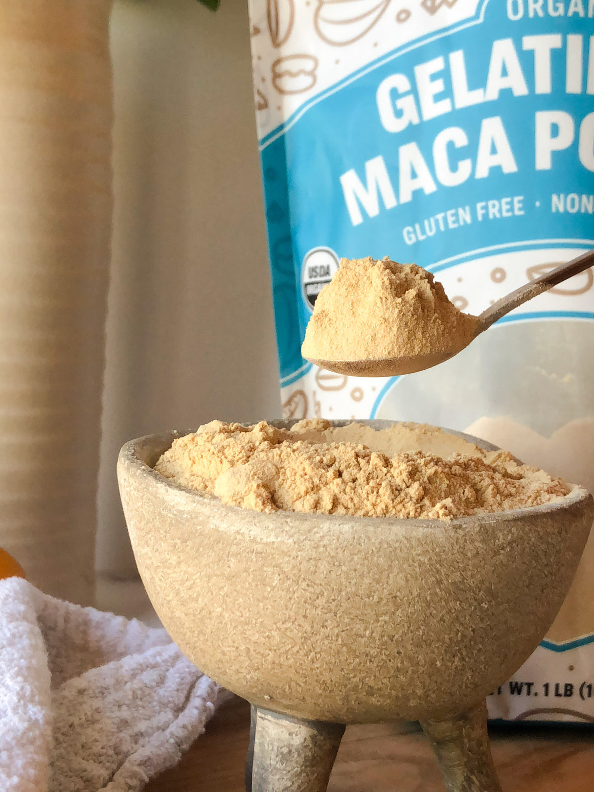 Raw Organic Gelatinized Maca Powder