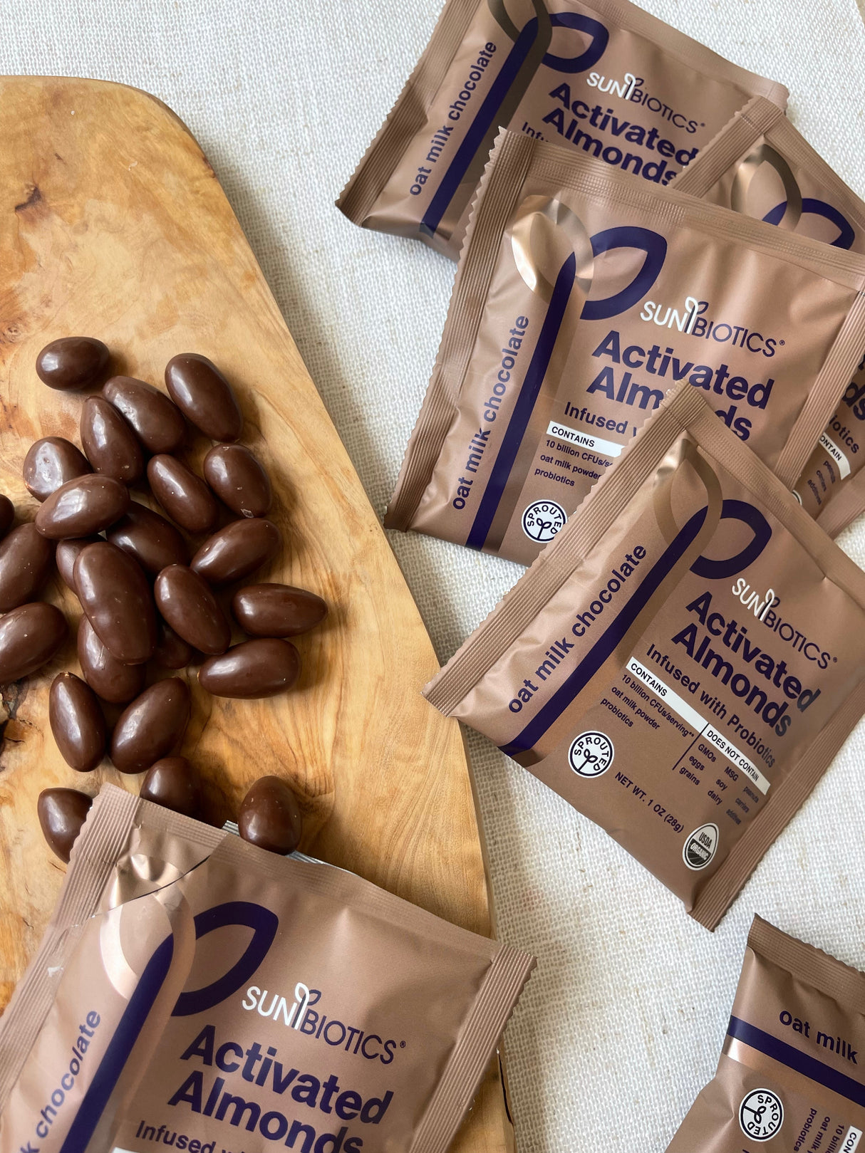 Delicious activated almonds