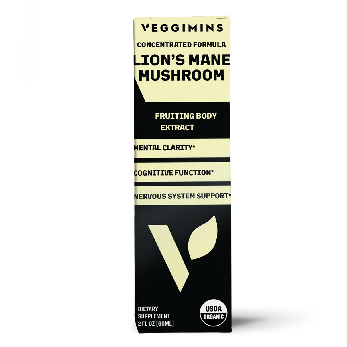 Organic Lion's Mane Mushroom, 2oz