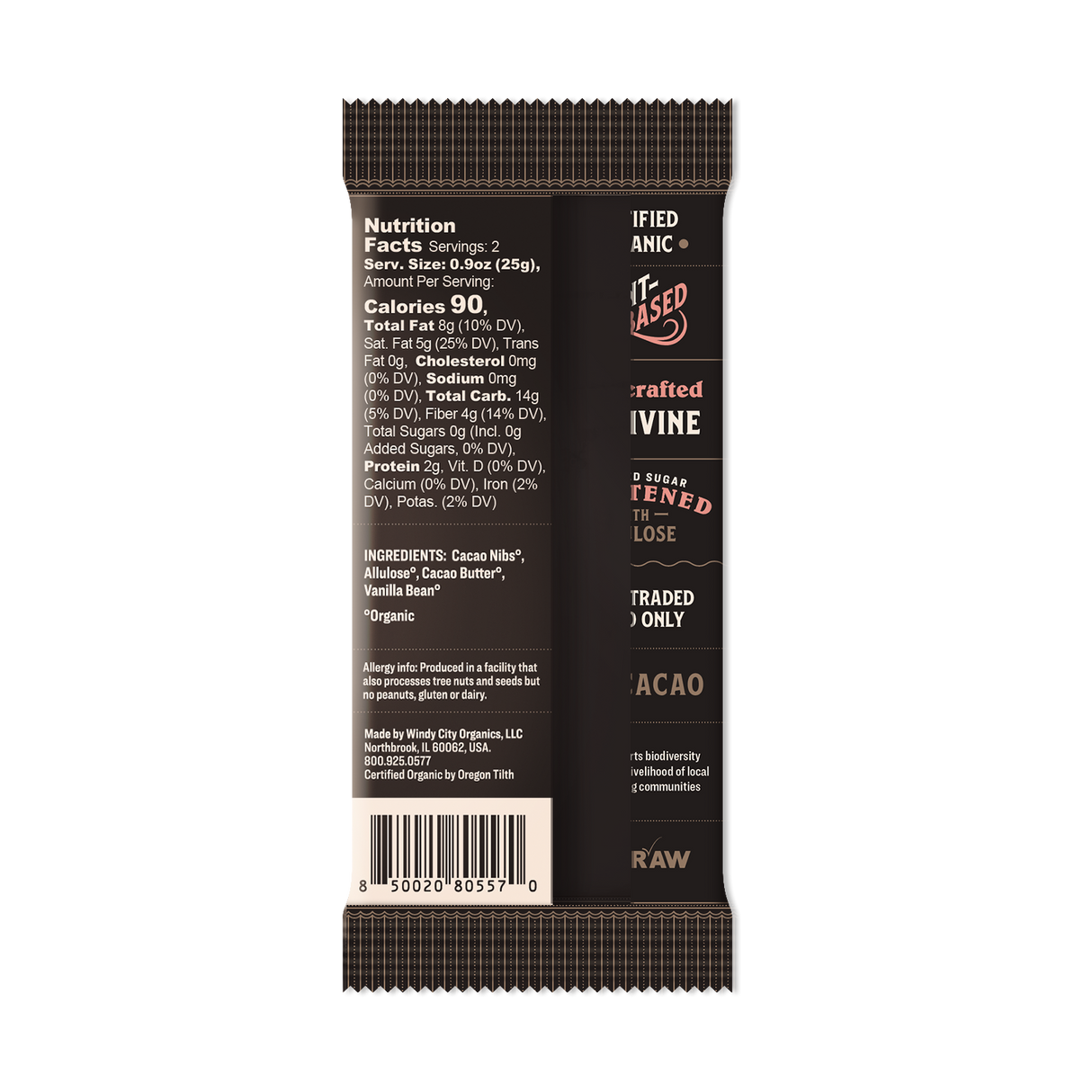 Premium Keto Chocolate Bar - 65% Cacao
