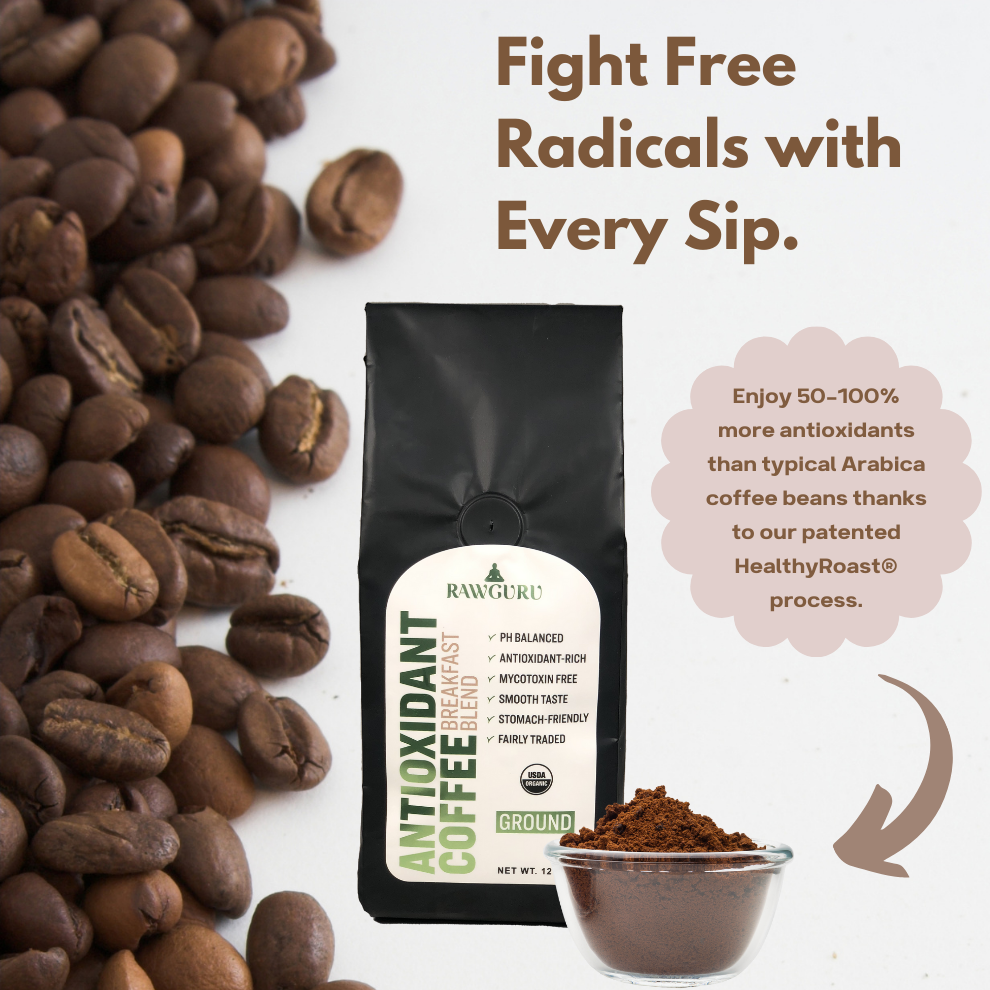 Organic Antioxidant Coffee Breakfast Blend