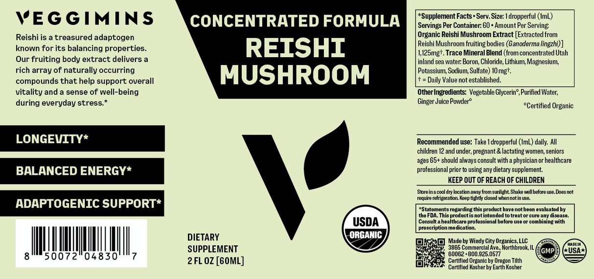 Organic Reishi Mushroom