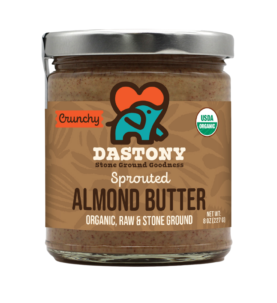 Organic Crunchy Sprouted Almond Butter