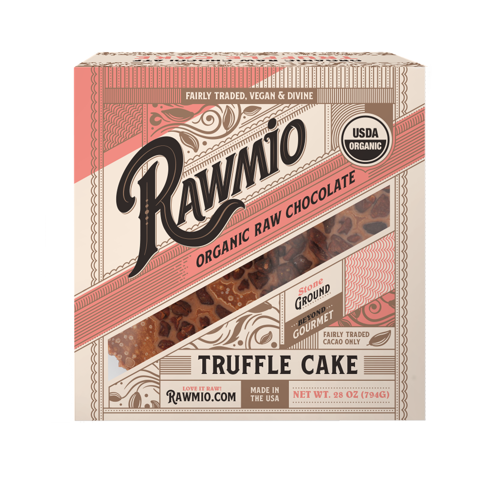 Raw Chocolate Truffle Cake