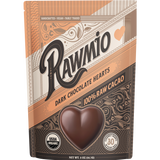 Rawmio Dark Chocolate Hearts - 100% Cacao