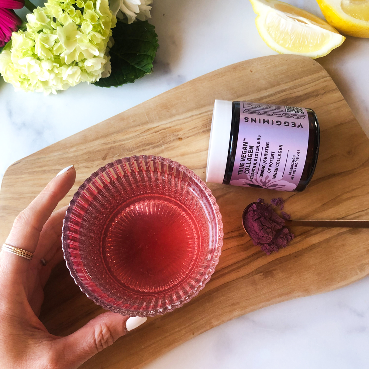 True Vegan Collagen + Vitamin A, Biotin & B5 - Powder