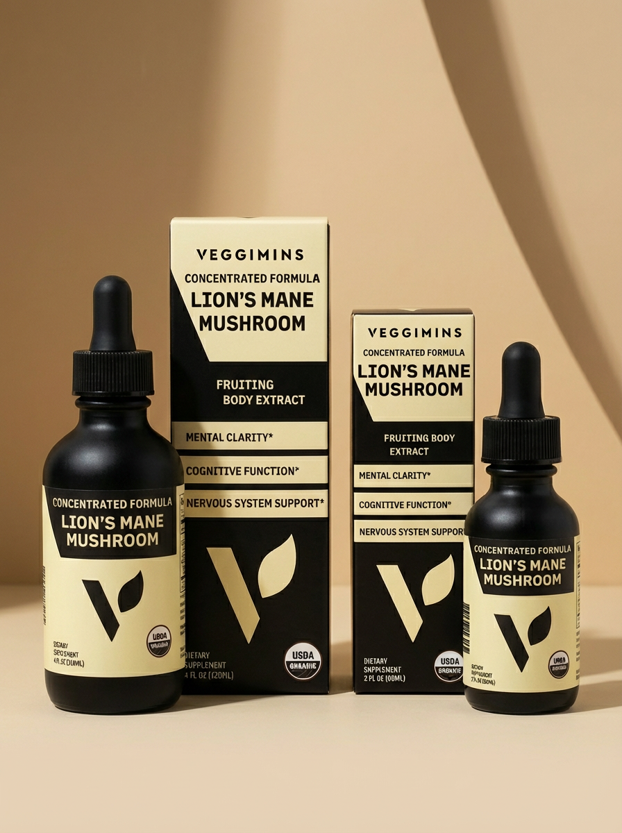 Organic Lion's Mane Mushroom, 4oz