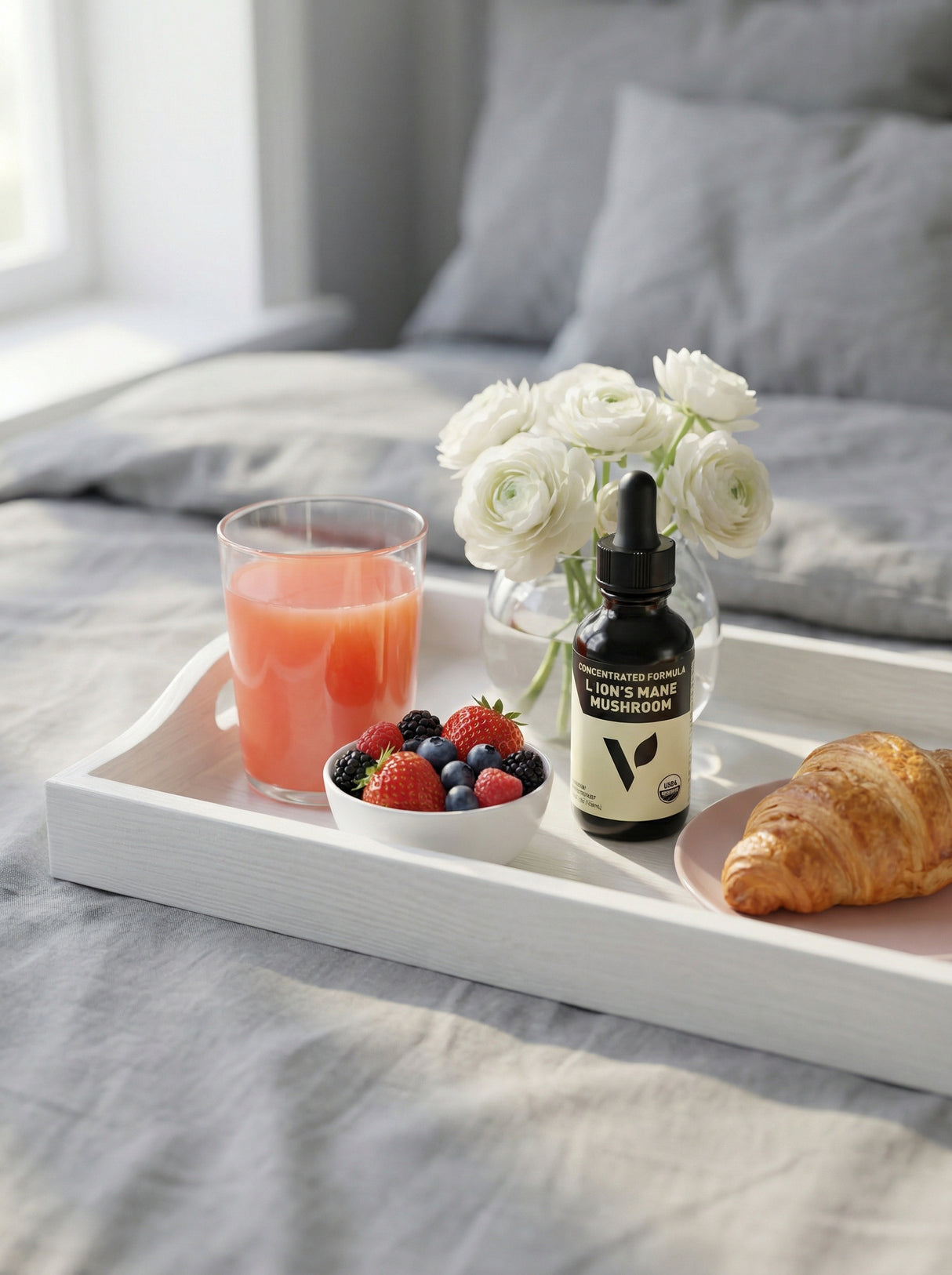 Organic Lion's Mane Mushroom, 4oz