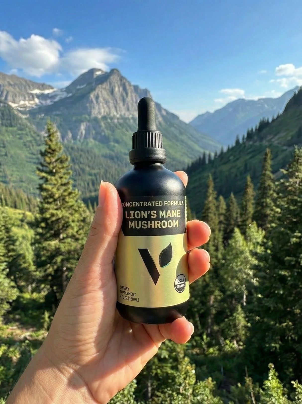 Organic Lion's Mane Mushroom, 4oz