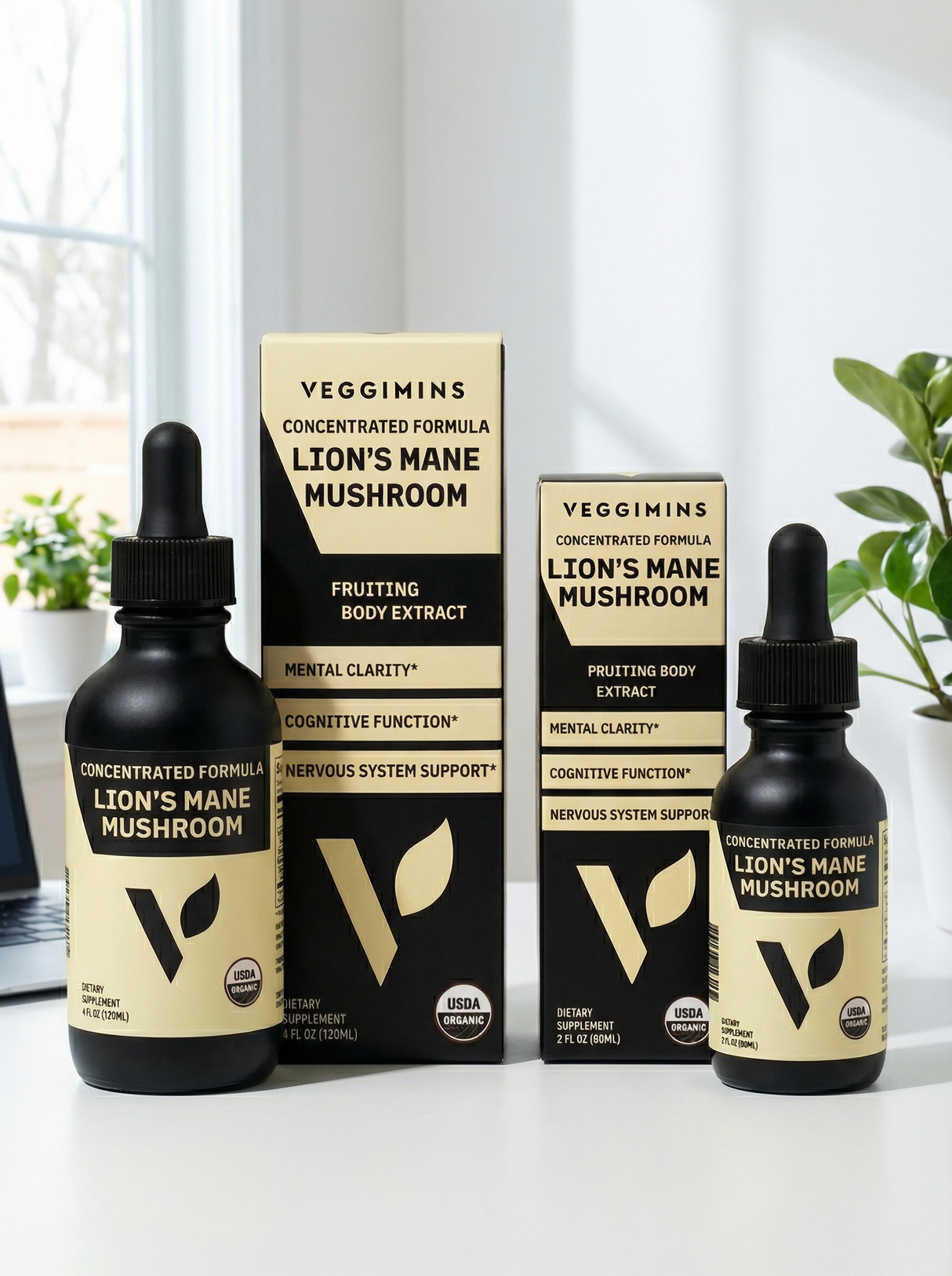 Organic Lion's Mane Mushroom, 4oz