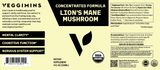 Organic Lion's Mane Mushroom, 4oz
