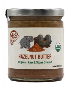 Stone Ground Organic Raw Hazelnut Butter - 8 oz