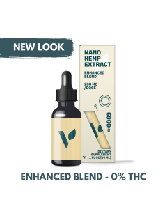 Nano Hemp Extract 6000mg - Enhanced Blend