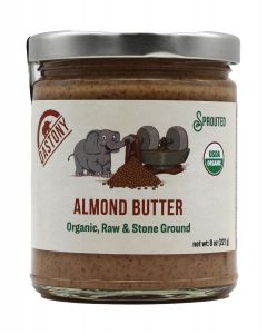 Stone Ground Organic Raw Sprouted Almond Butter - 8 oz