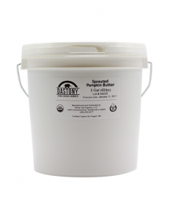Dastony Stone Ground Organic Sprouted Pumpkin Seed Butter - 5 Gallons