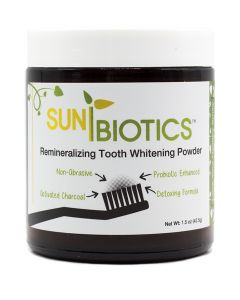 Remineralizing Tooth Whitening Powder with Probiotics