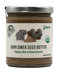 Stone Ground Organic Raw Sprouted Sunflower Seed Butter - 8 oz
